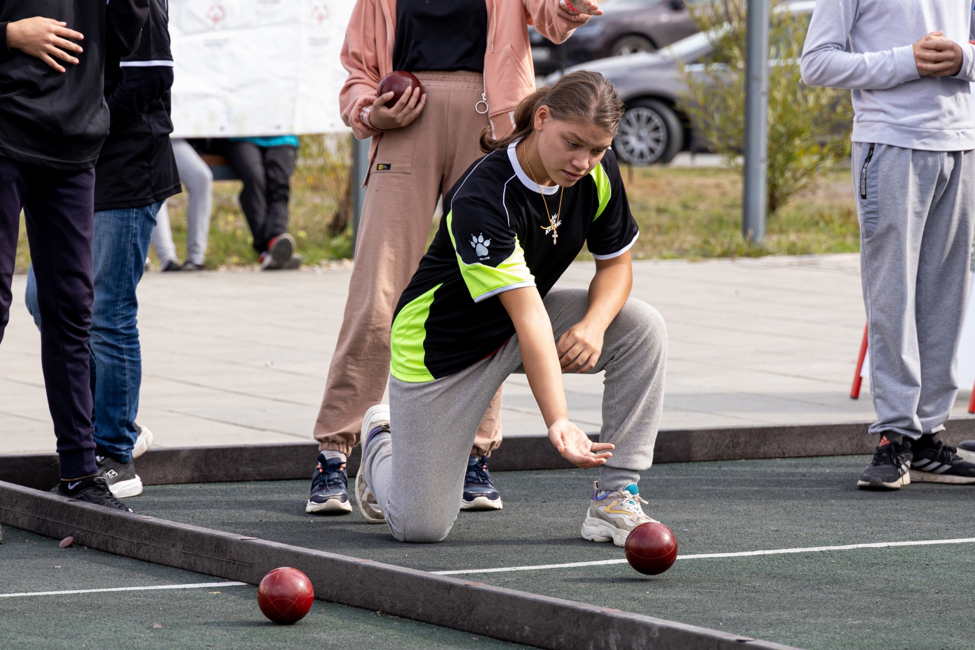 Спорт бочча для инвалидов