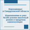 Коронавирус в Свердловской области: Изменениями в указ №100 усилен масочный режим и продлена самоизоляция - УралДобро