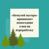 «Немузей мусора» принимает новогодние елки на переработку - УралДобро