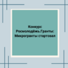 Конкурс Росмолодёжь.Гранты: Микрогранты стартовал  - УралДобро